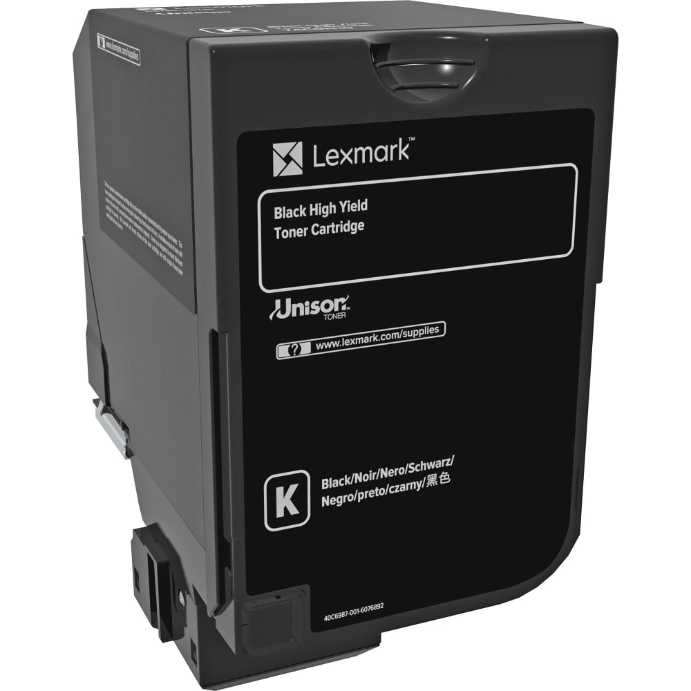 Lexmark Blk Toner Cart Hiyld 20K Cs720, 74C0H10 MPN:74C0H10