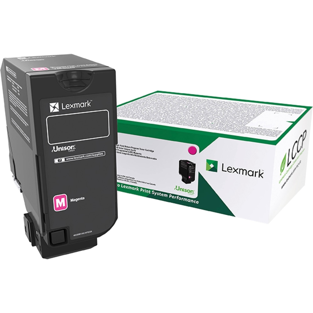 Lexmark Oem Toner Magenta 12000 Pages, 74C0Hmg MPN:74C0HMG