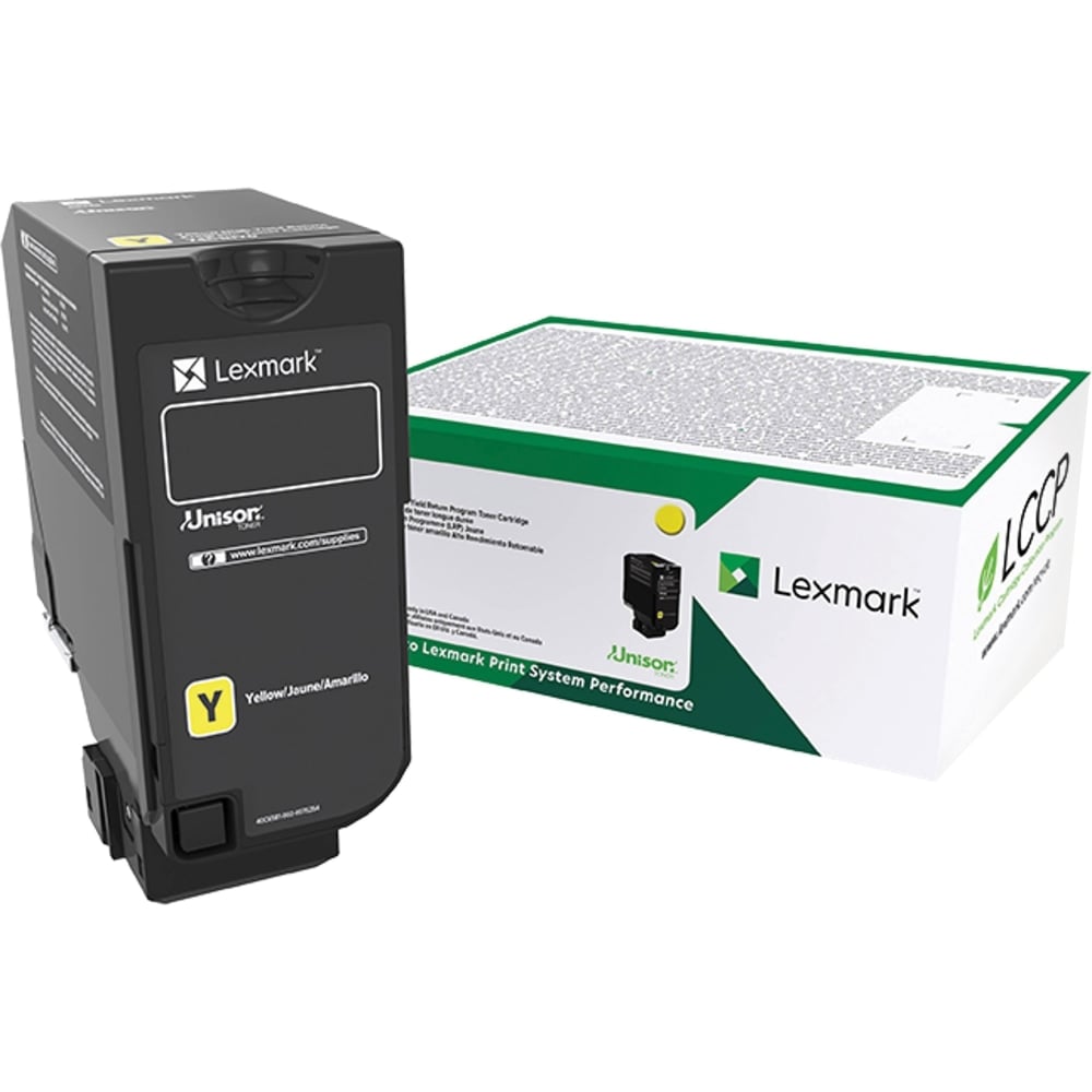 Lexmark Oem Toner Yellow 12K Pages Hig, 74C0Hyg MPN:74C0HYG