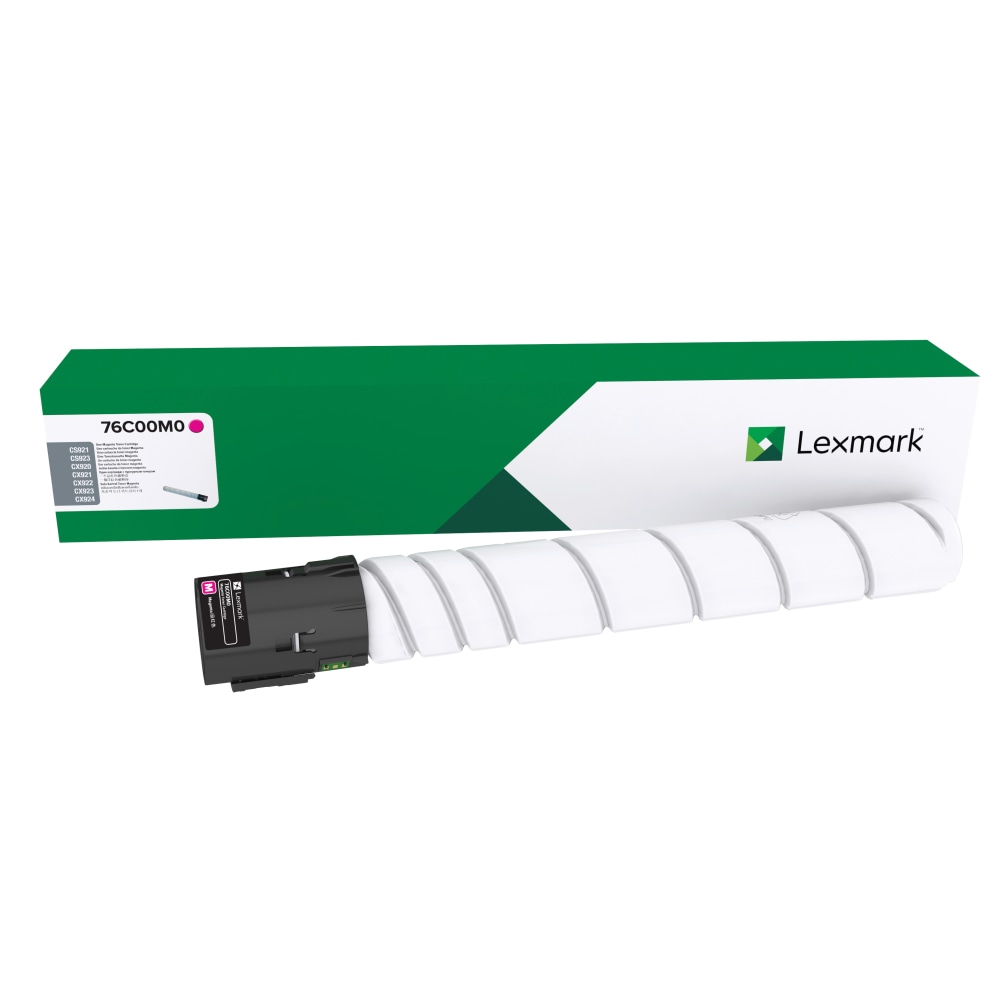 Lexmark 76C00M0 Magenta Collection Program Toner Cartridge MPN:76C00M0