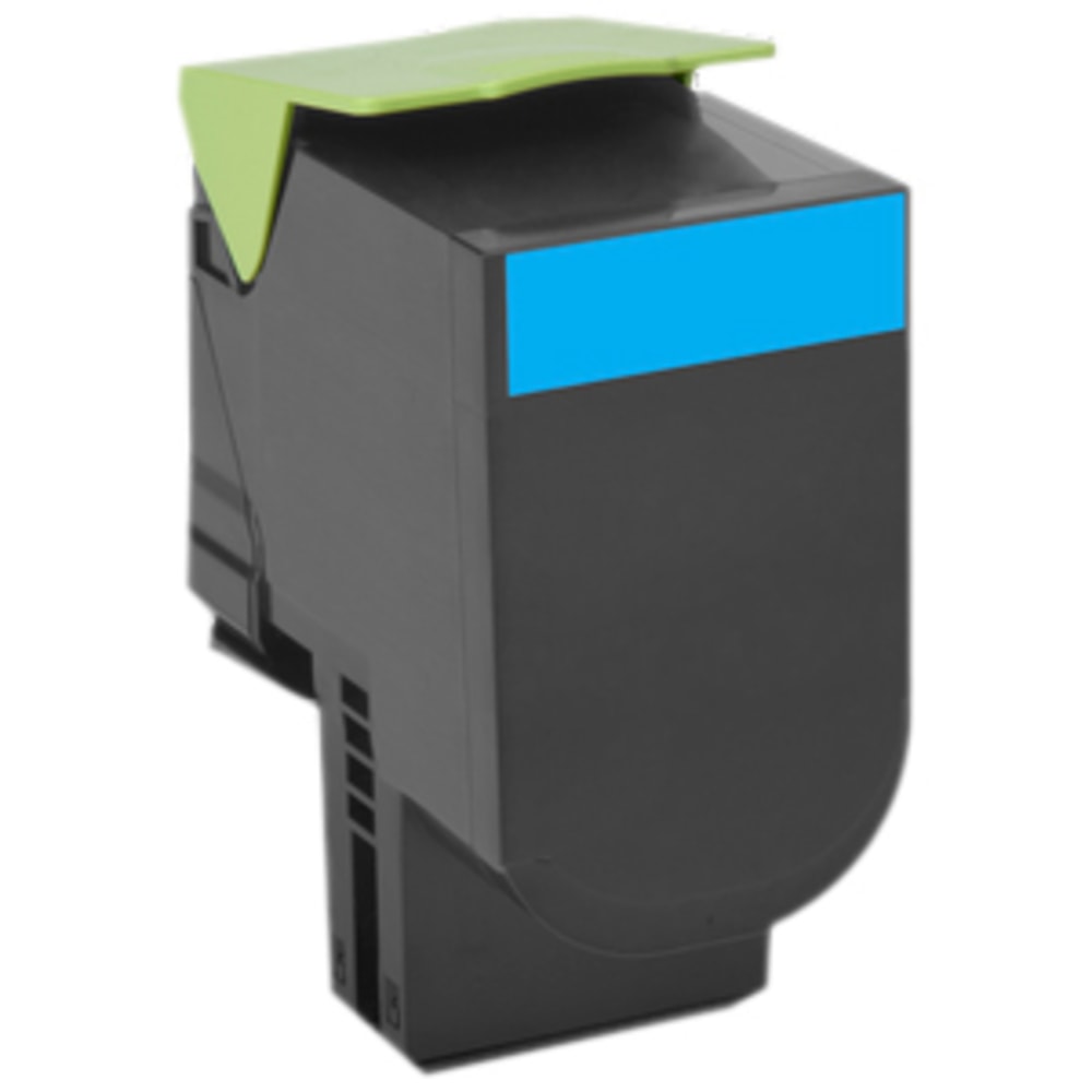 Lexmark 800H2 Cyan High Yield Return Program Toner Cartridge MPN:80C0H20