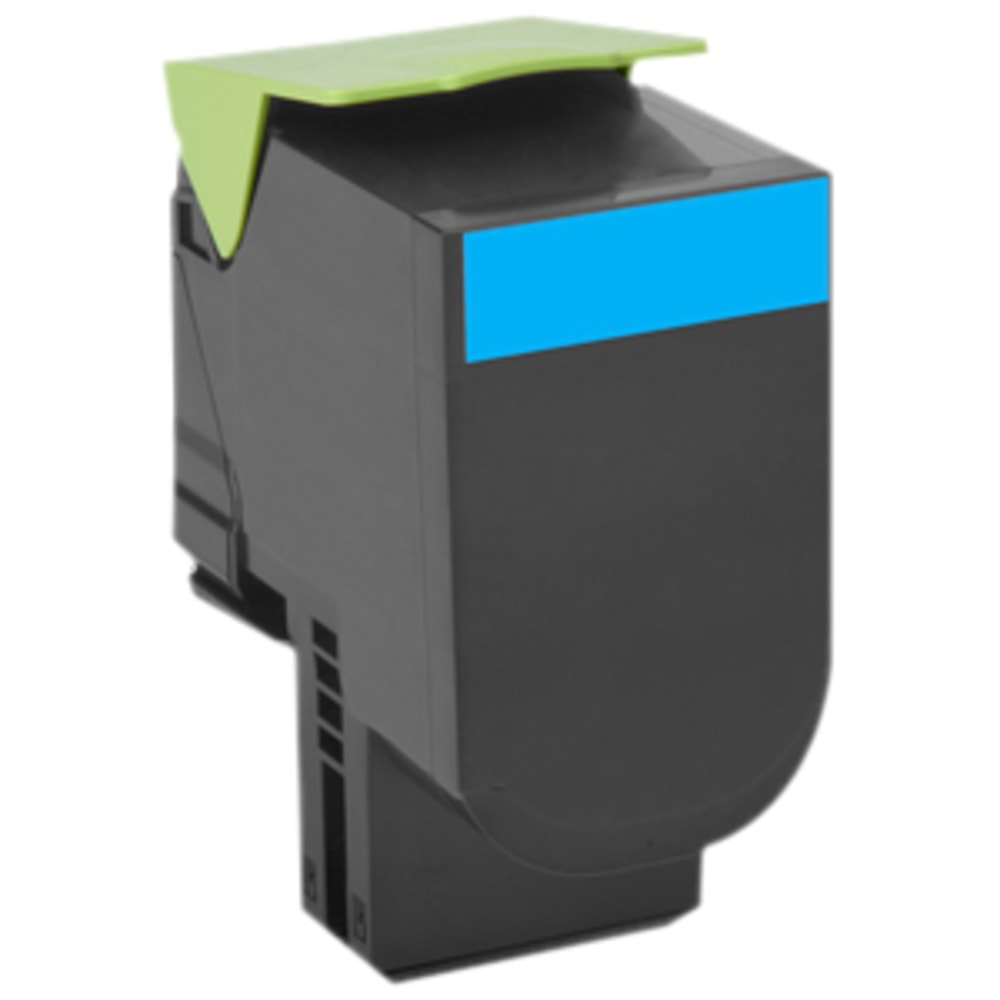 Lexmark 800X2 Cyan Extra-High Yield Toner Cartridge MPN:80C0X20