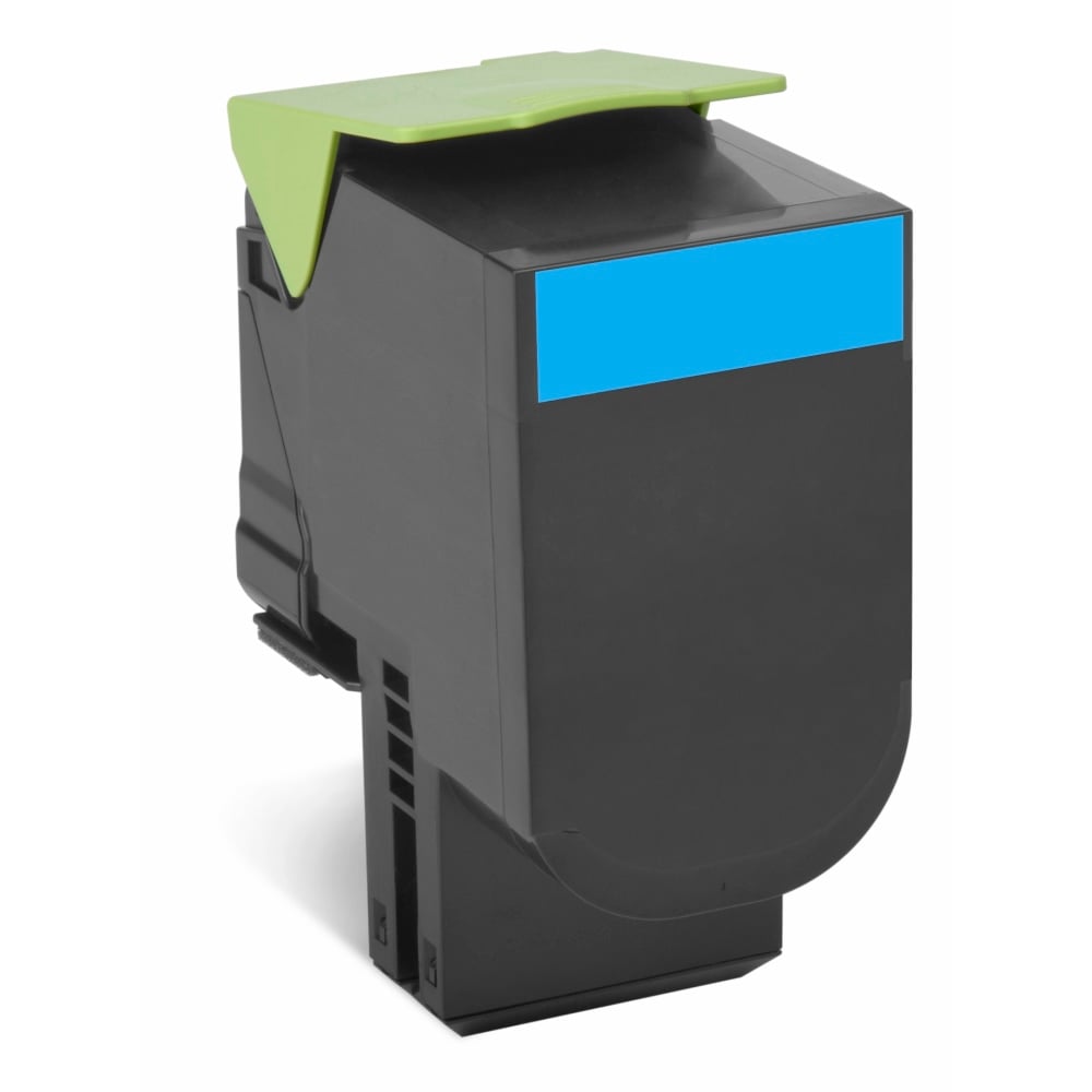 Lexmark 80C1HC0 Cyan High Yield Return Program Toner Cartridge MPN:80C1HC0