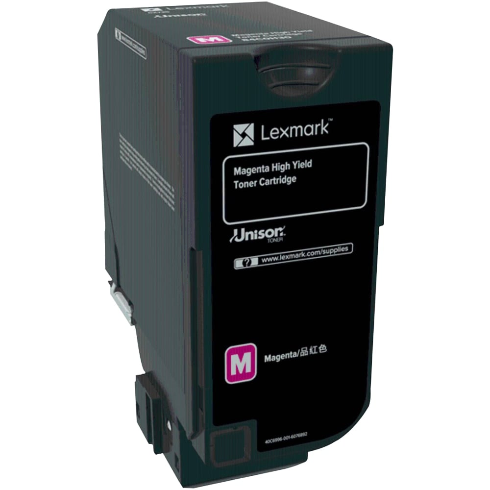 Lexmark Original High Yield Laser Toner Cartridge - Magenta Pack - Laser - High Yield MPN:84C0HMG