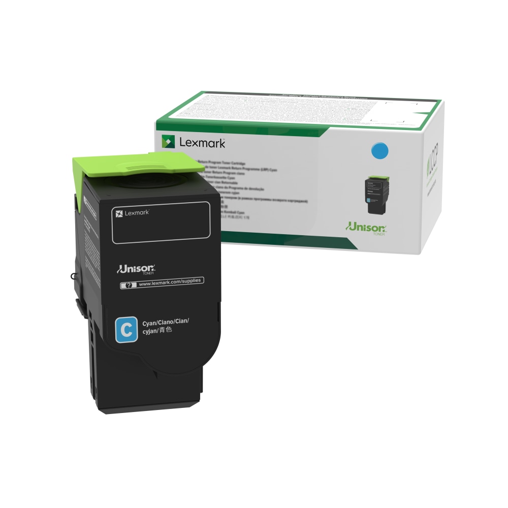 Lexmark C2310C0 Cyan Return Program Toner Cartridge MPN:C2310C0