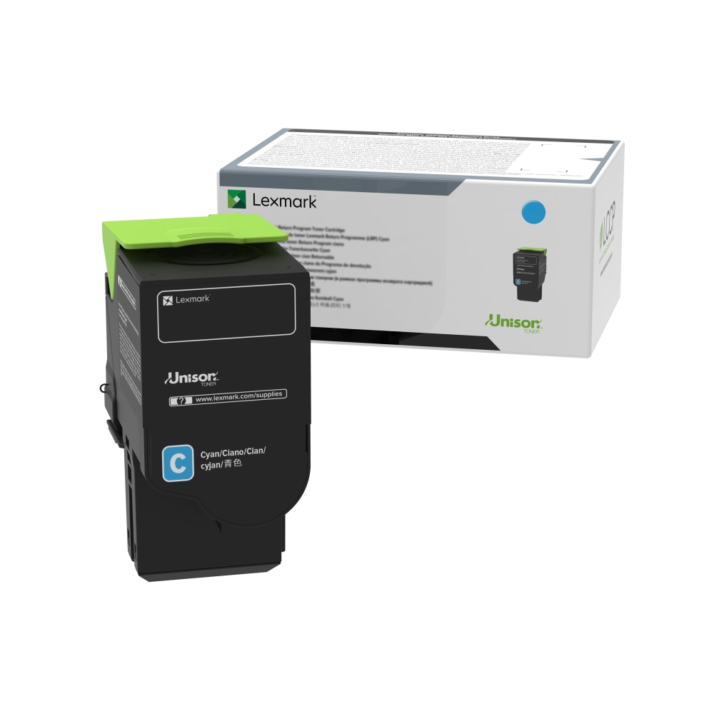 Lexmark C240X20 Cyan Extra-High Yield Return Program Toner Cartridge MPN:C240X20