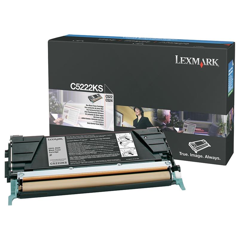Lexmark C5220KS Black Return Program Toner Cartridge MPN:C5220KS