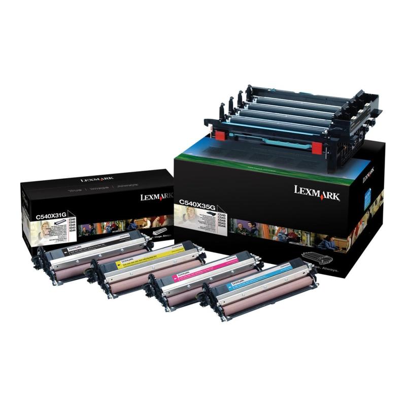 Lexmark C540X74G High-Yield Black/Color Laser Imaging Kit MPN:C540X74G
