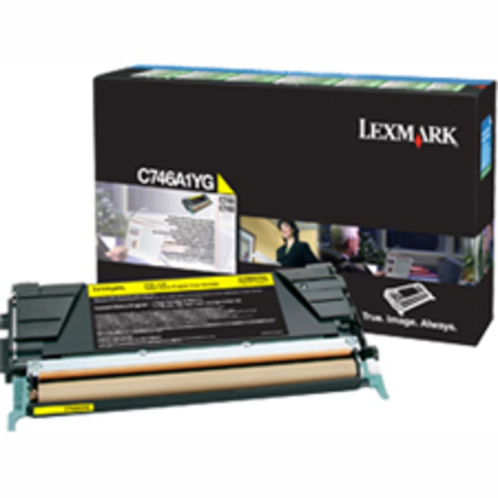Lexmark Lexmark - Toner Cartridge - Ye, C746A4Yg MPN:C746A4YG