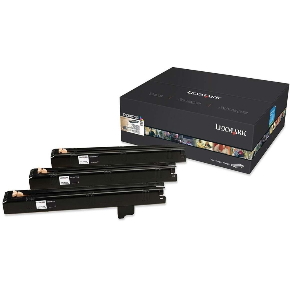Lexmark C930X73G Photoconductor Kit (Includes 3 C930X72G Photoconductors) MPN:C930X73G