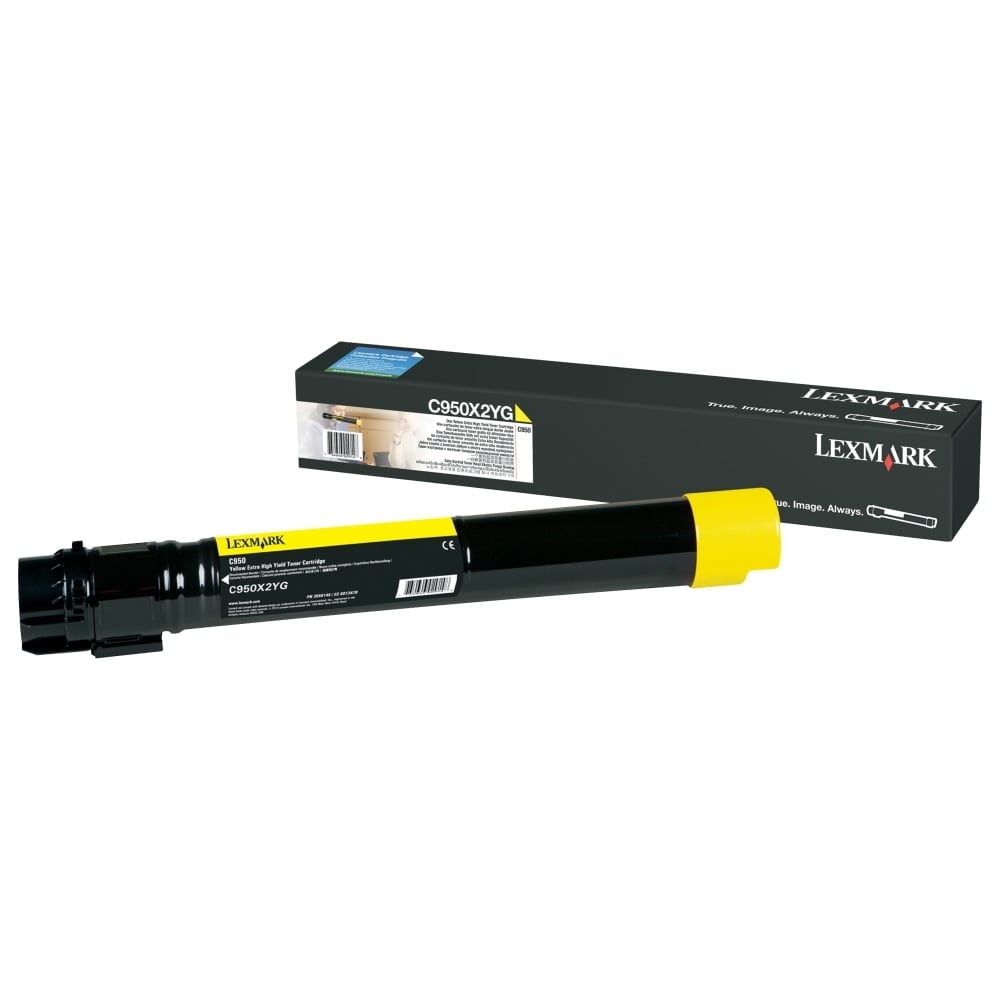 Lexmark C950 Yellow High Yield Toner Cartridge MPN:C950X2YG