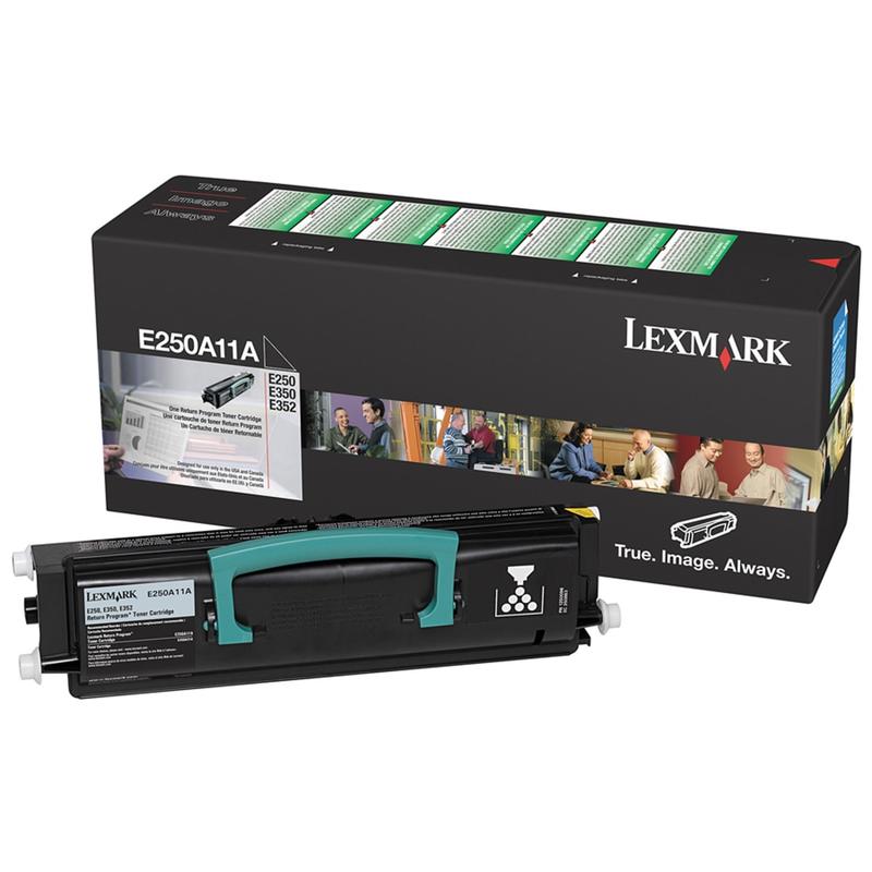 Lexmark E250A11A Black Toner Cartridge MPN:E250A11A