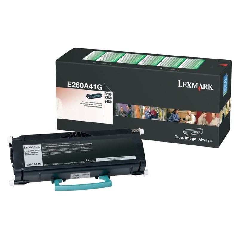 Lexmark E260A41G Black Toner Cartridge MPN:E260A41G