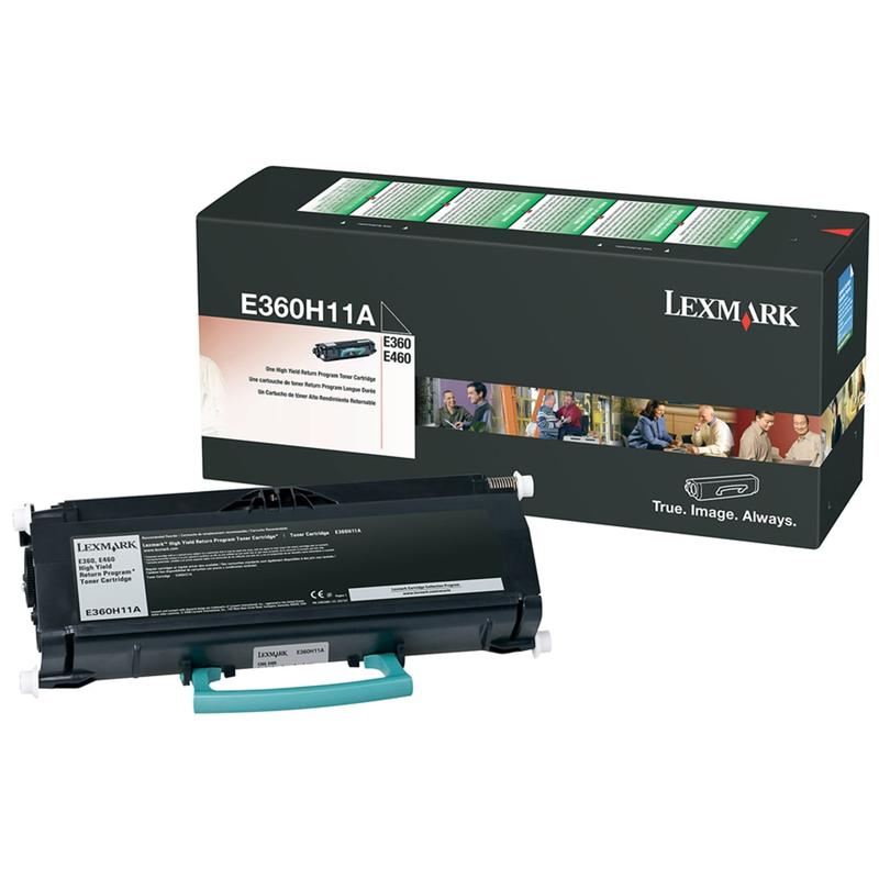 Lexmark E360H11A Black High Yield Return Program Toner Cartridge MPN:E360H11A