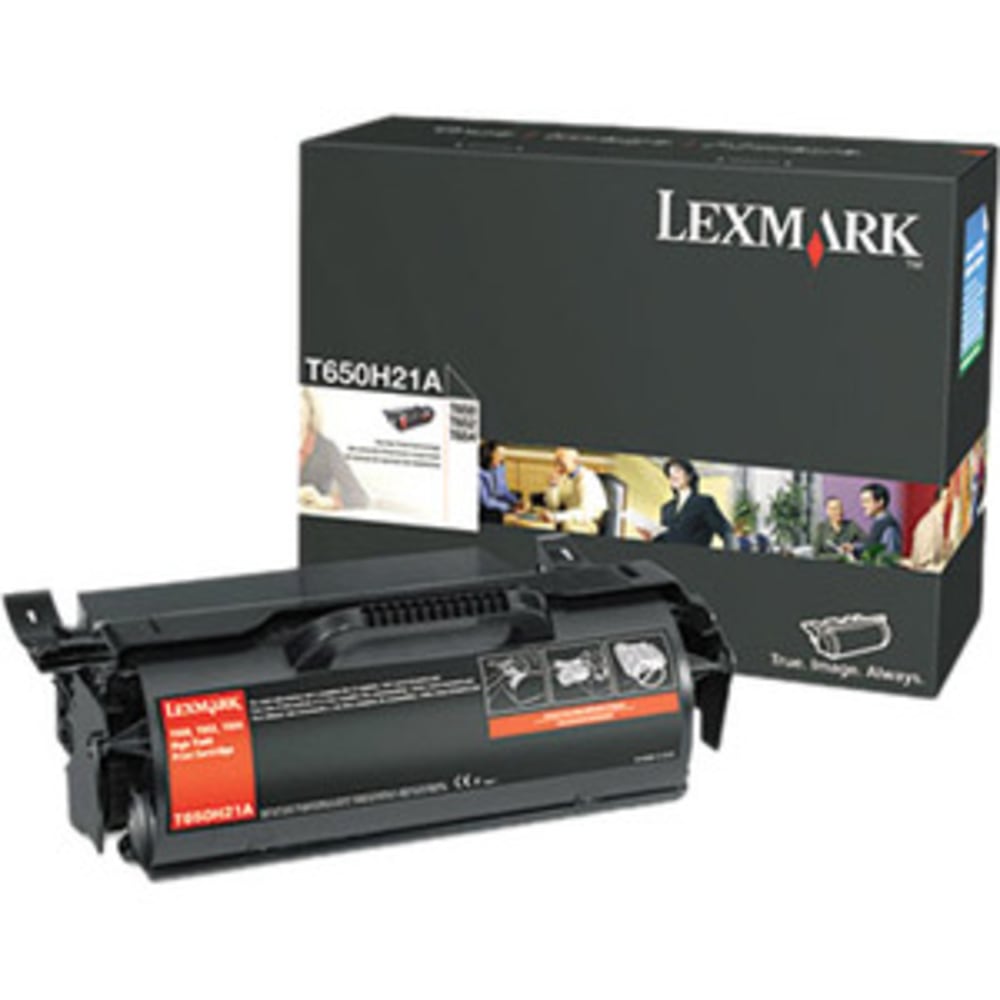 Lexmark T650H21A Original Laser Toner Cartridge, Black MPN:T650H21A