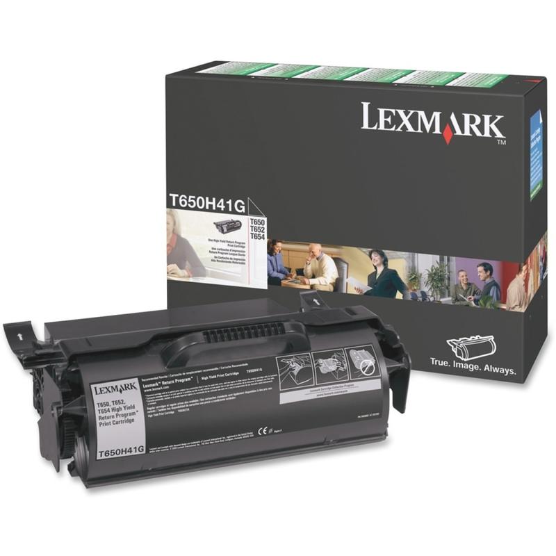 Lexmark T650H41G Original Laser Toner Cartridge, Black MPN:T650H41G