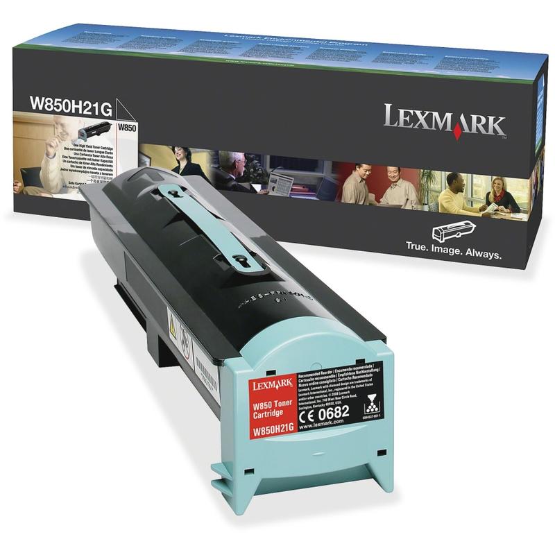 Lexmark W850H21G Black High Yield Toner Cartridge MPN:W850H21G