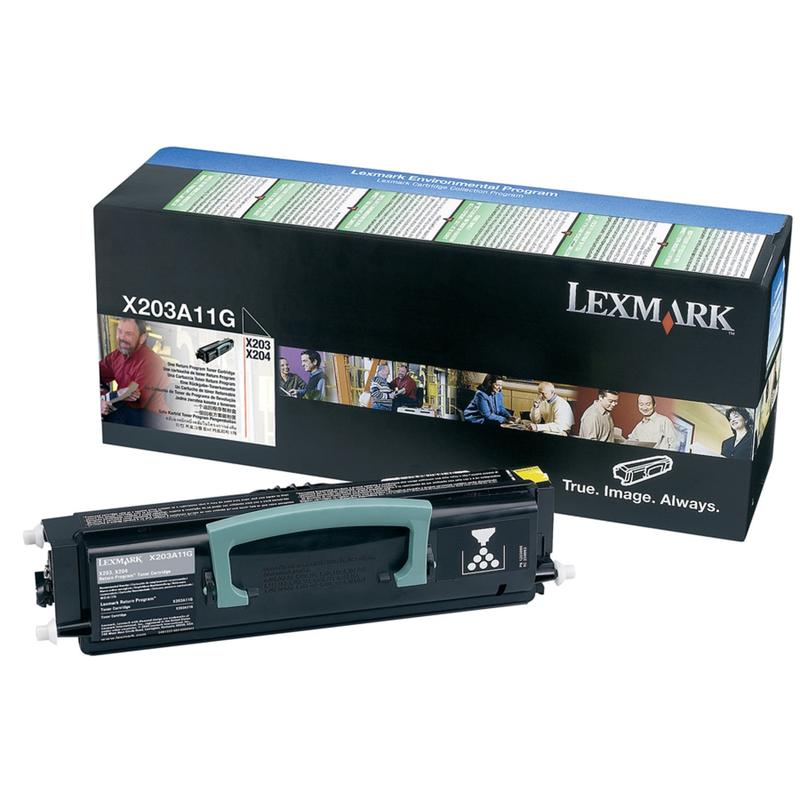 Lexmark X203A11G Black Toner Cartridge MPN:X203A11G