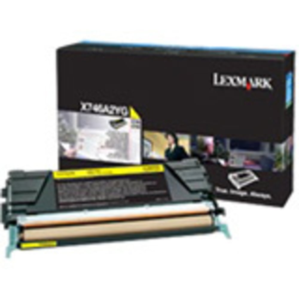 Lexmark Toner, Cyn, 6K Yd, X746 X748, X746A4Cg MPN:X746A4CG