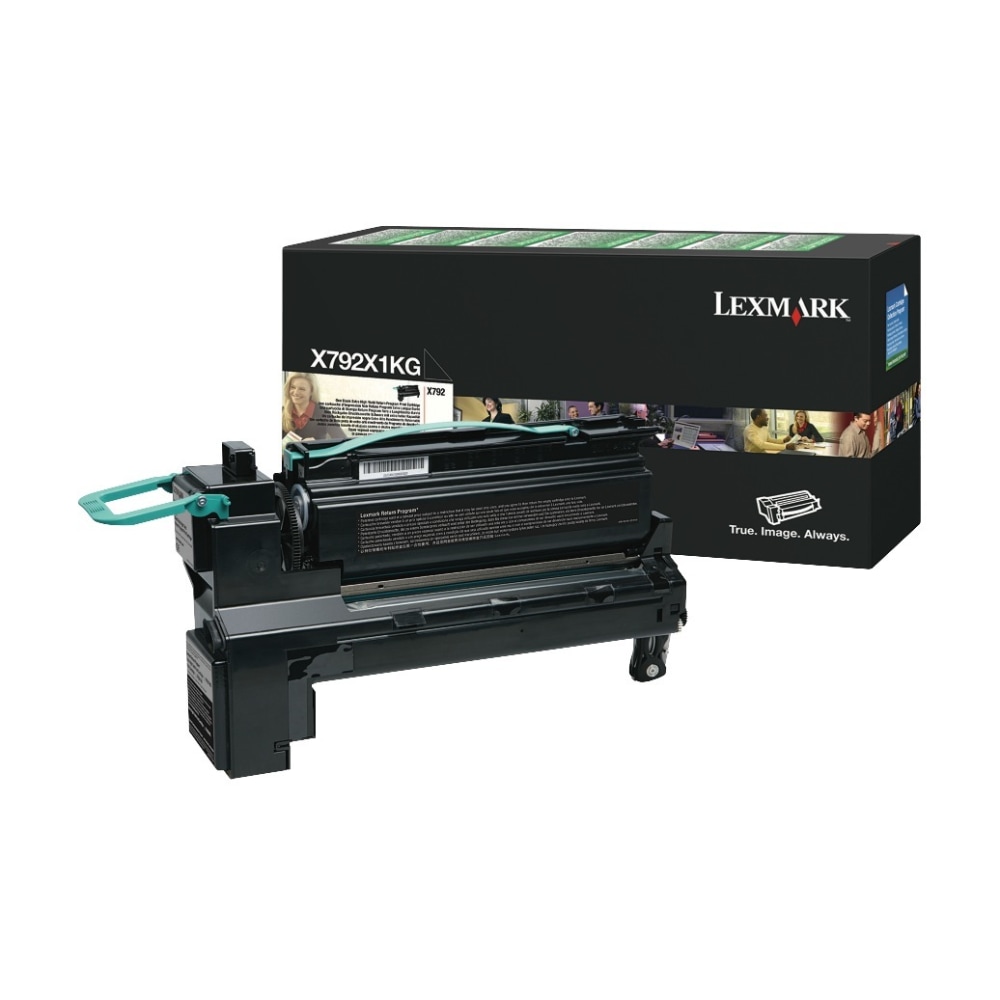 Lexmark X792X1KG Black Extra-High Yield Return Program Toner Cartridge MPN:X792X1KG