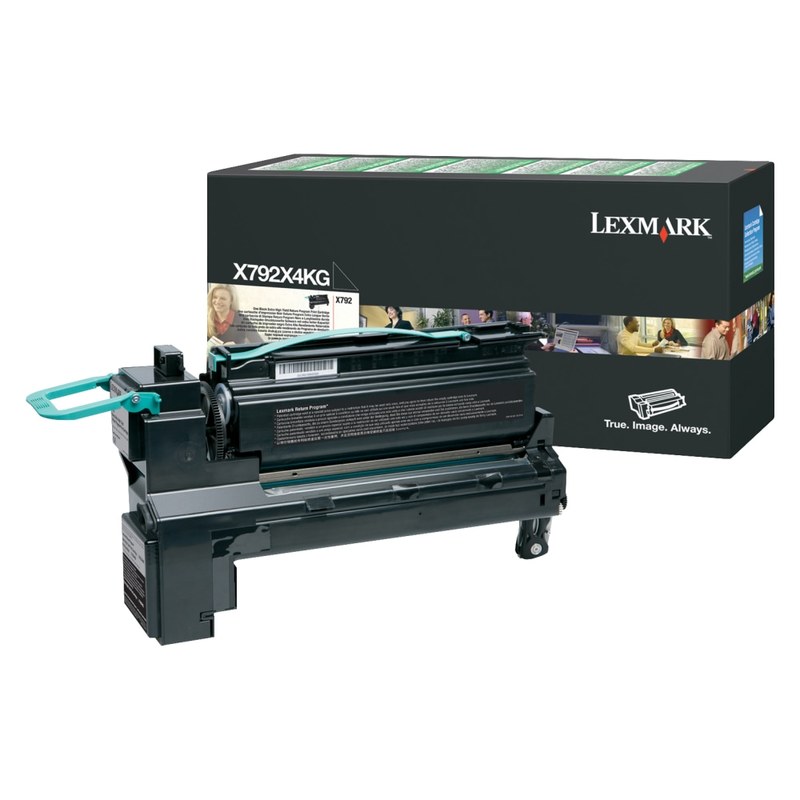Lexmark X792X4KG Black Extra-High Yield Return Program Toner Cartridge MPN:X792X4KG