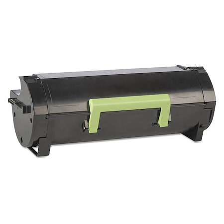Toner Cartridge, 10000 Page-Yield, Black MPN:60F1H00