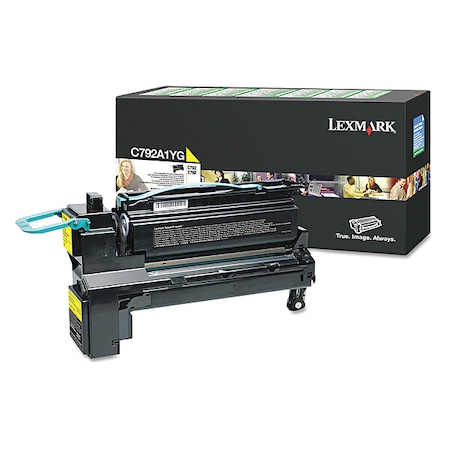 Toner Cartridge, Yellow MPN:C792A1YG