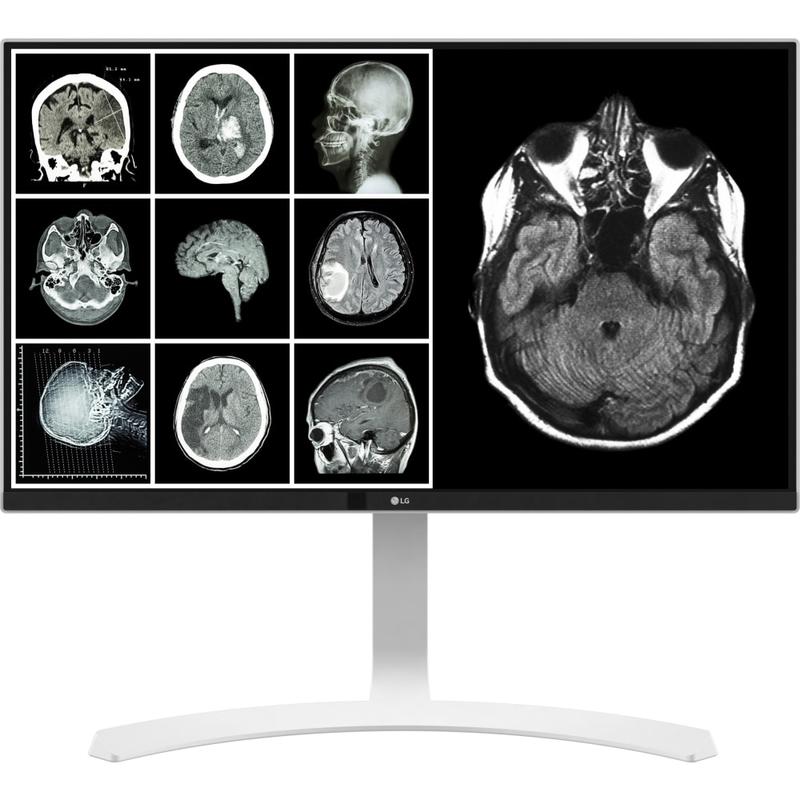 LG 27HJ712C-W 27in Class 4K UHD LCD Monitor - 16:9 - White - TAA Compliant - 27in Viewable - In-plane Switching (IPS) Technology - 27HJ712CW MPN:27HJ712C-W