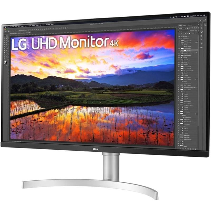 LG 32BN67U-B 31.5in 4K UHD LED Gaming LCD Monitor - 16:9 - Textured Black - 32in Class - In-plane Switching (IPS) Technology - 32BN67UB MPN:32BN67U-B