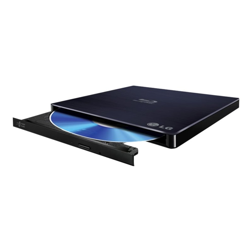 LG WP50NB40 Blu-ray Writer - External - Black - BD-R/RE Support - 24x CD Read/24x CD Write/16x CD Rewrite - WP50NB40 MPN:WP50NB40
