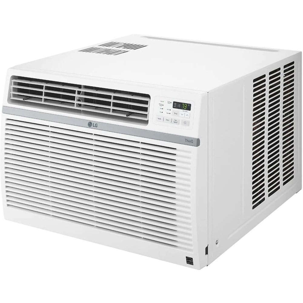 LG LW1821ERSM Window Air Conditioner - Cooler - 5275.28 W Cooling Capacity - 1000 Sq. ft. Coverage - Washable - Smart Connect - White - LW1821ERSM MPN:LW1821ERSM