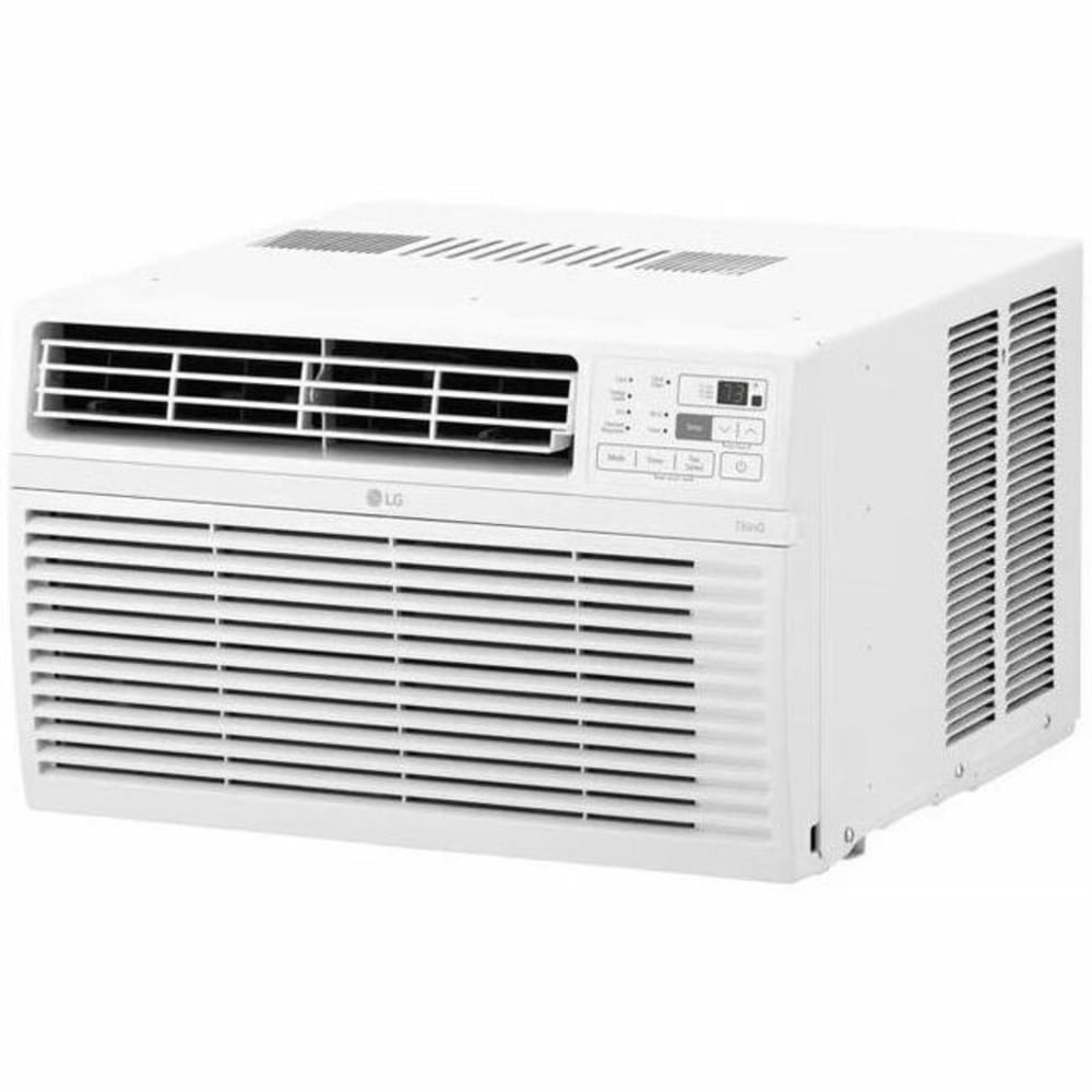 LG LW8017ERSM Window Air Conditioner - Cooler - 2344.57 W Cooling Capacity - 350 Sq. ft. Coverage - Washable - Smart Connect - White - LW8017ERSM1 MPN:LW8017ERSM1