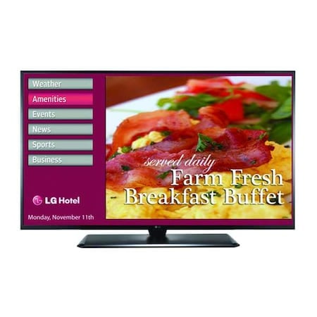 Hospitality HDTV, Weight Cap. 18 lb. MPN:32LN570H