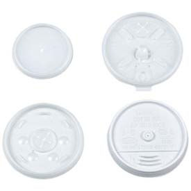 Dart® Plastic Lids For 8 oz. Hot/Cold Foam Cups Vented 1000 ct DCC 8JL