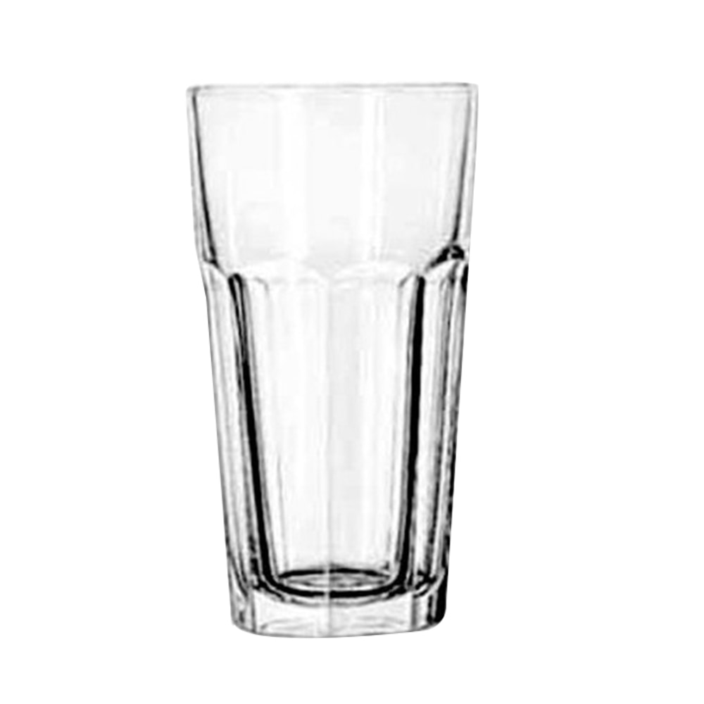 Libbey Glassware Gibraltar Iced Tea Glasses, 22 Oz, Clear, Pack Of 24 Glasses MPN:368697
