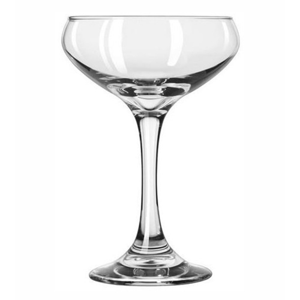 Libbey Glassware Perception Cocktail Coupe Glass, 8.5 Oz, Clear, Pack Of 12 Glasses MPN:562708