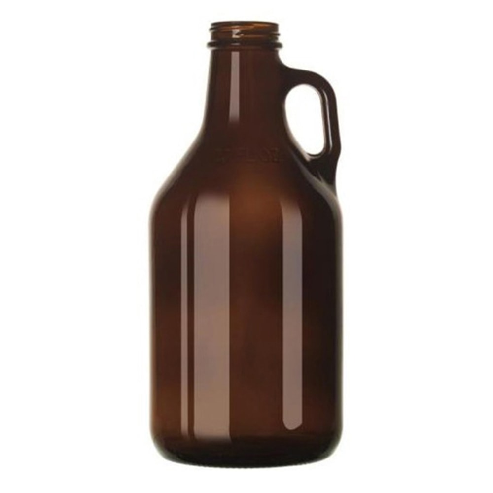 Libbey Glassware Growler, 32 Oz, Amber MPN:630225