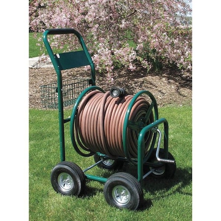 Portable Hose Cart, Steel, 17 In. Dia. MPN:2LRK8