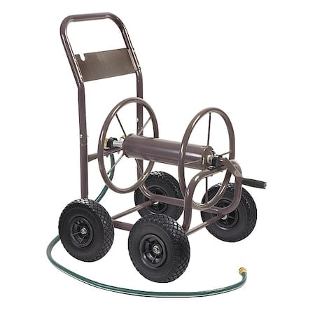 Garden Hose Reel, Cart, 6 in, Steel MPN:840-2