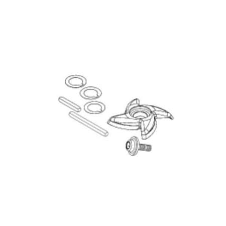 RotaryCutterKit, 3.25inDia, 0.5inH, SS MPN:K001139