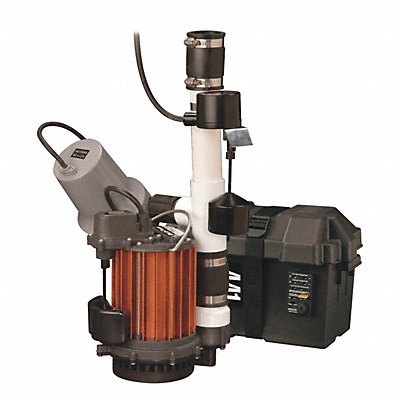 Sump/Battery Back-Up System Pump 1/3 HP MPN:PC257-442-10A-EYE