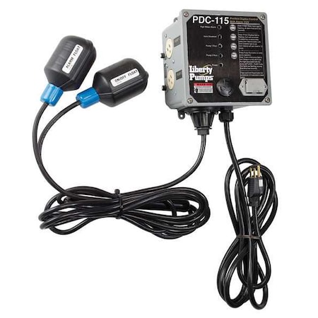 Pump Control Panel, 12A, Single, 115V AC MPN:PDC-115