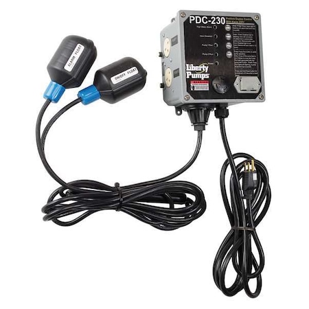 Pump Control Panel, 12A, Single, 230V AC MPN:PDC-230