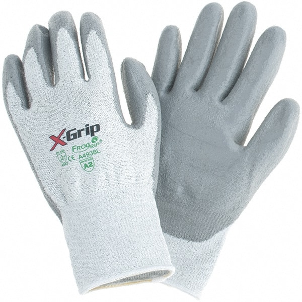 Cut-Resistant Gloves: Size L, ANSI Cut A2, Polyester (Shell) MPN:A4938L