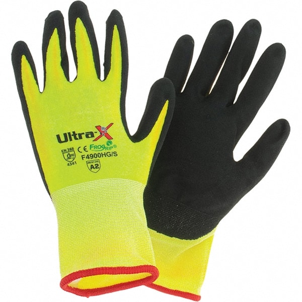 Cut-Resistant Gloves: Size S, ANSI Cut A2, Engineered Yarn (Shell) MPN:F4900HG/S
