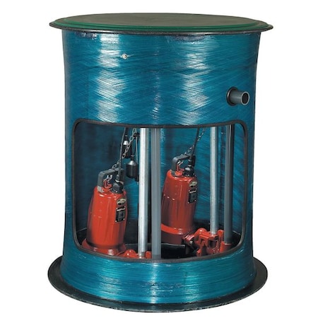 GrinderPumpSystem, 25ft, 2hp, 208/240VAC MPN:D3648LSG202