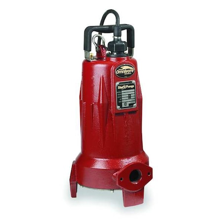 Grinder Pump, 10 ft, Three, 440/480V AC MPN:LSG204M