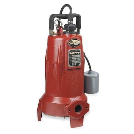 Grinder Pump, 25 ft, Single, 208/230V AC MPN:LSGX202A