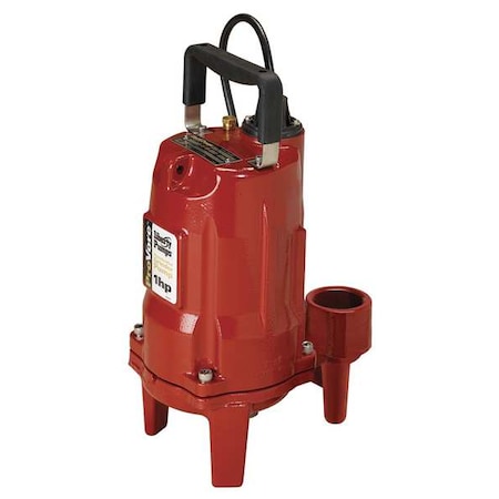 Grinder Pump, 10 ft, Single, 230V AC MPN:PRG102M