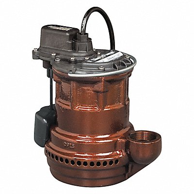 Submersible Sump Pump HP 1/4 115V 60 Hz MPN:241